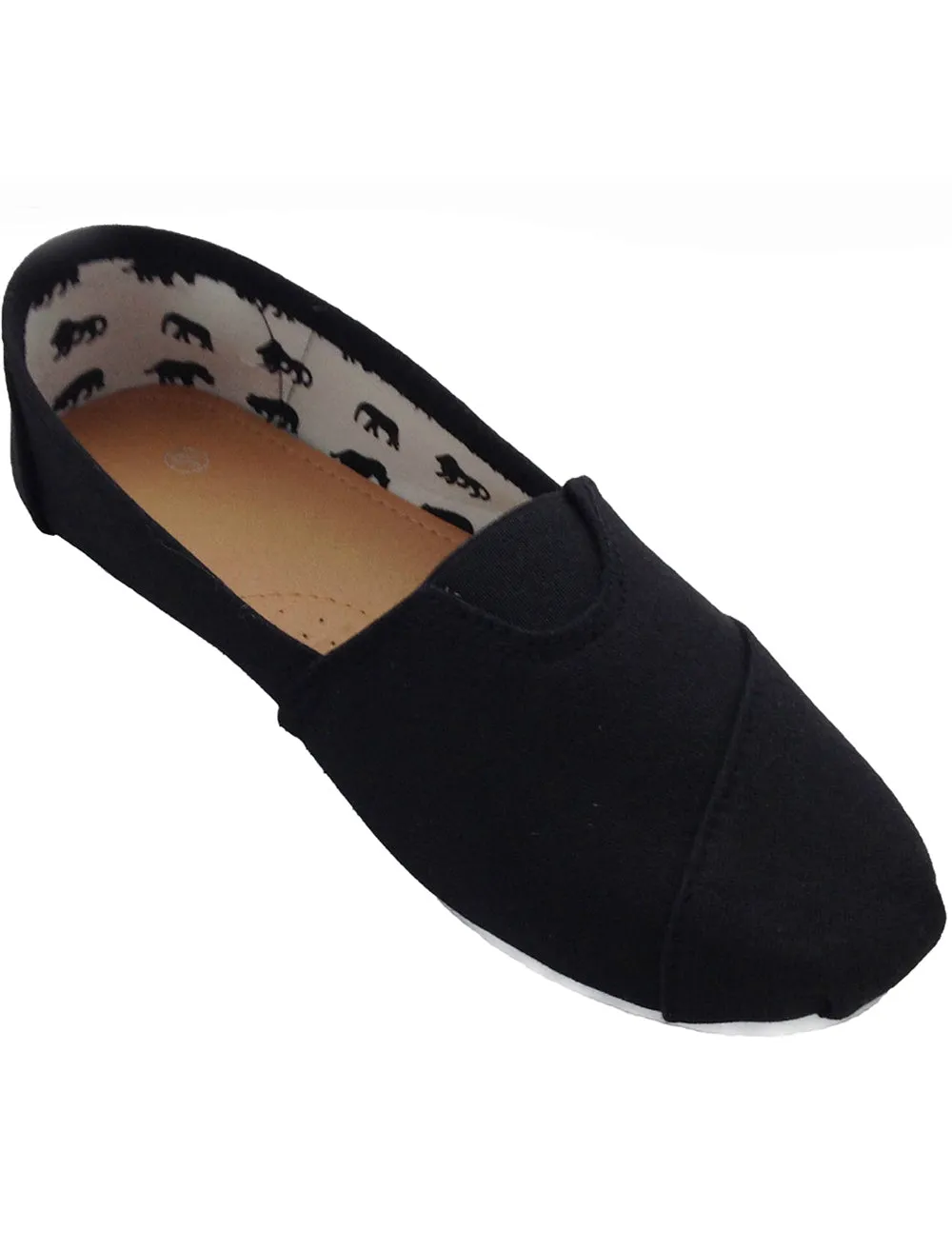 Ladies canvas espadrilles in black sold by Tokyo Laundry product image thumbnail 4