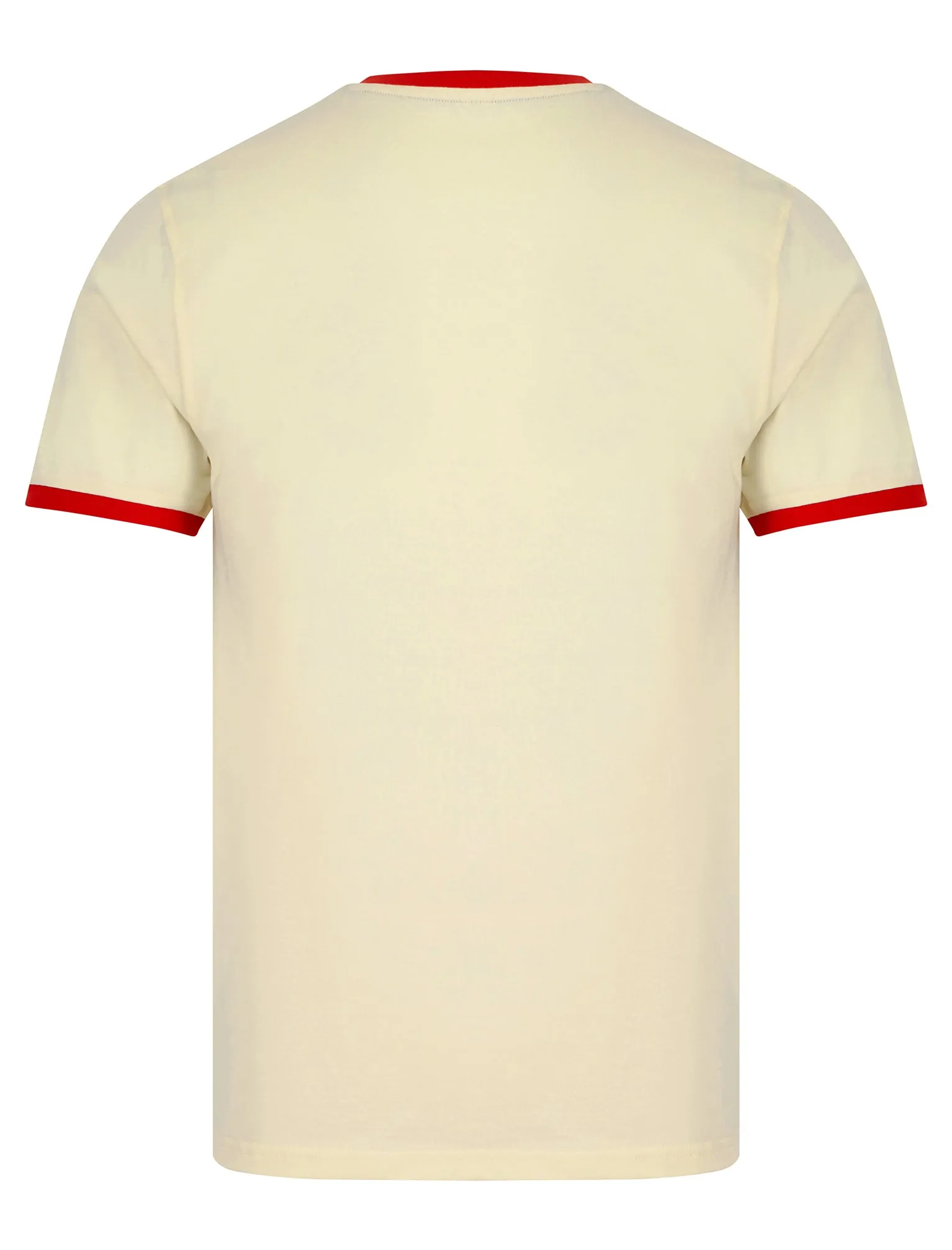 Ryobi Motif Jersey Grindle Crew-Neck Ringer T-Shirt in Snow White - Tokyo Laundry sold by Tokyo Laundry product image thumbnail 2