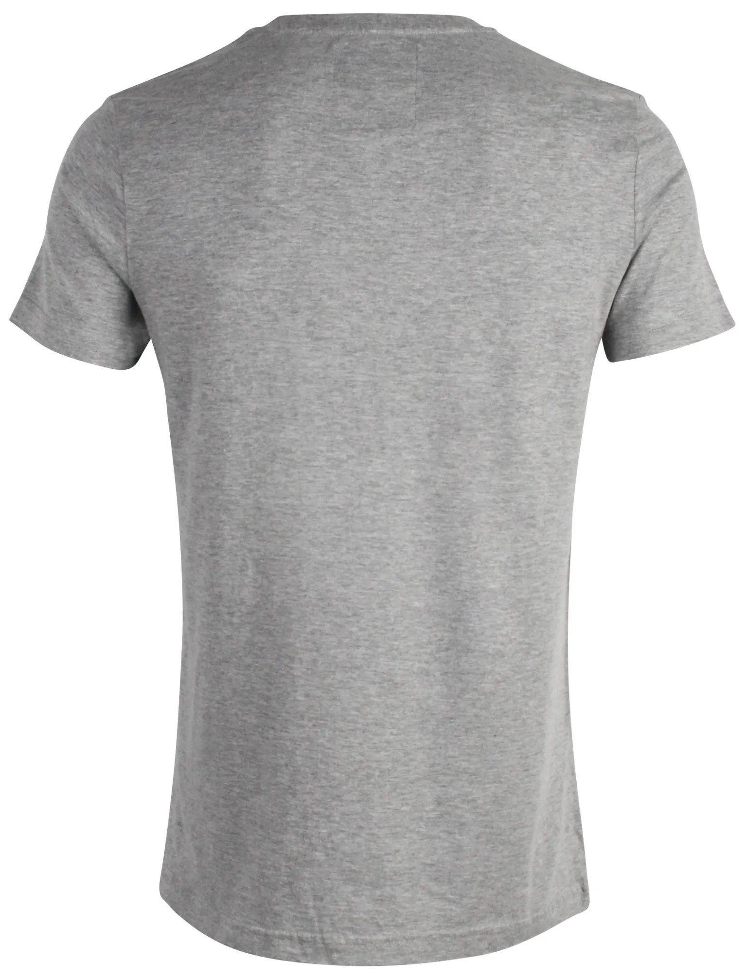 Midriff Motif Crew Neck T-Shirt in Light Grey Marl - Dissident sold by Tokyo Laundry product image thumbnail 2