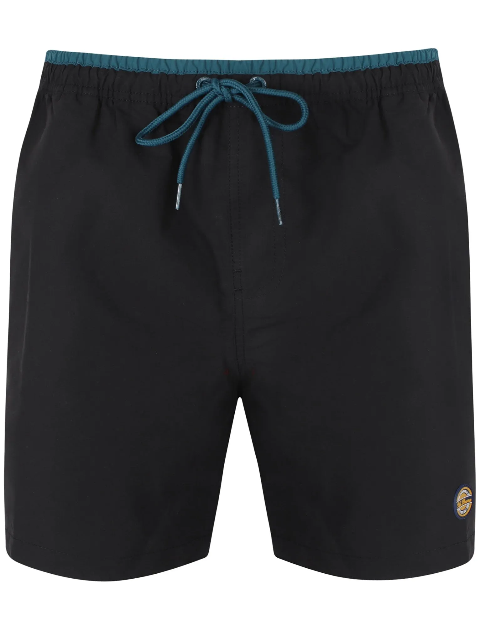 Pembroke Swim Shorts In Jet Black With Free Matching Flip Flops - South Shore sold by Tokyo Laundry product image thumbnail 2