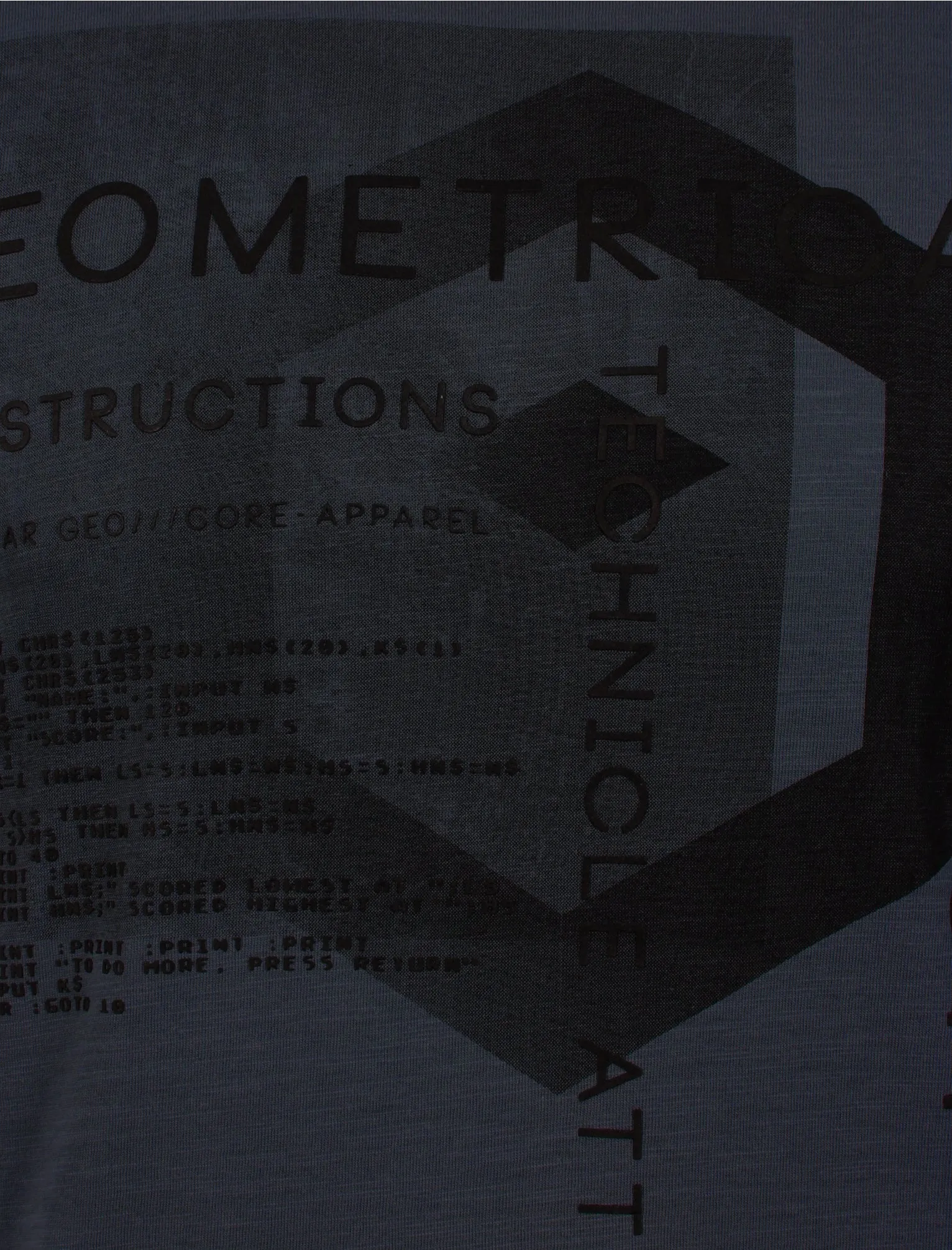 Scoober Motif Cotton T-Shirt in Reflex Blue - Dissident sold by Tokyo Laundry product image thumbnail 3