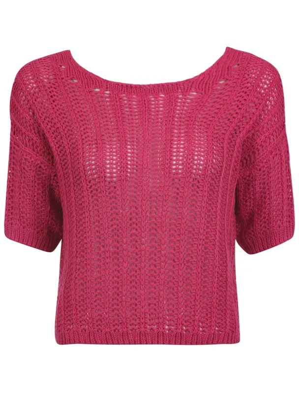 Plum Tree Zephyranth pink jumper sold by Tokyo Laundry