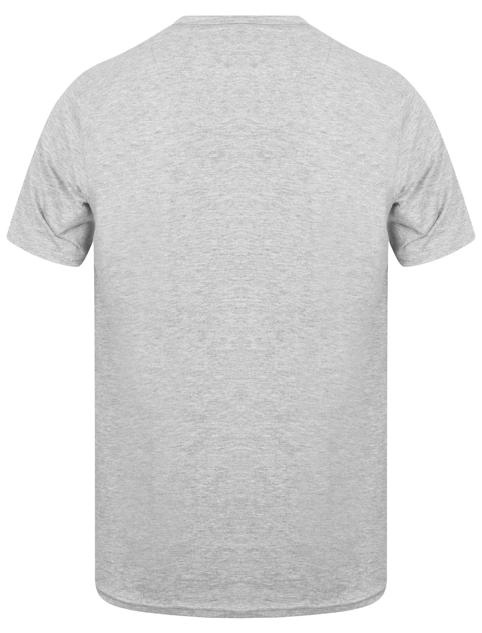 Zac Crew Neck Cotton T-Shirt with Pocket In Light Grey Marl - Tokyo Laundry sold by Tokyo Laundry product image thumbnail 2