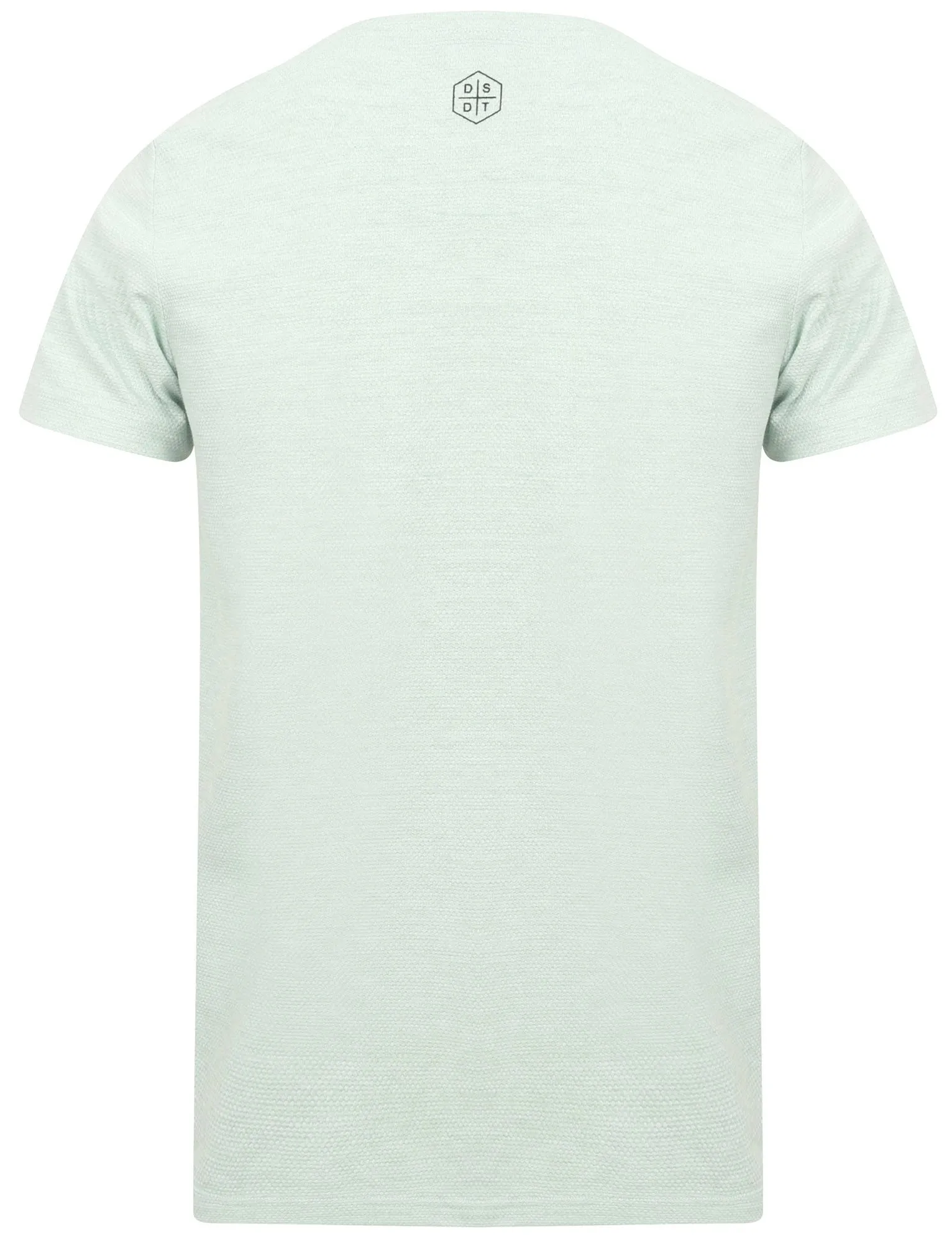 Bax Textured Cotton Slub T-Shirt with Contrast Chest Pocket In Green - Dissident sold by Tokyo Laundry product image thumbnail 2