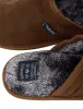 Tundra Faux-Suede Mule Slippers with Faux Fur Lining in Tan - Tokyo Laundry sold by Tokyo Laundry