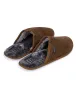 Tundra Faux-Suede Mule Slippers with Faux Fur Lining in Tan - Tokyo Laundry sold by Tokyo Laundry