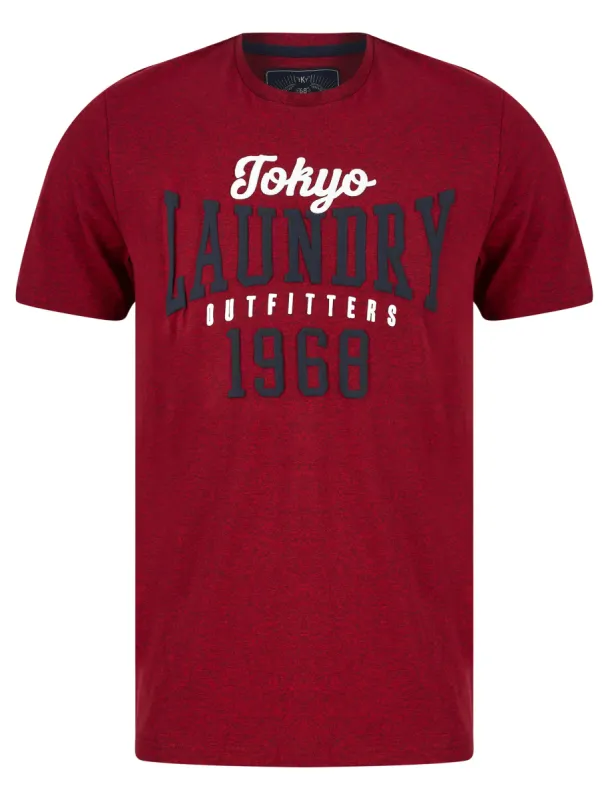 Search Motif Cotton Jersey Grindle T-Shirt in Red - Tokyo Laundry sold by Tokyo Laundry