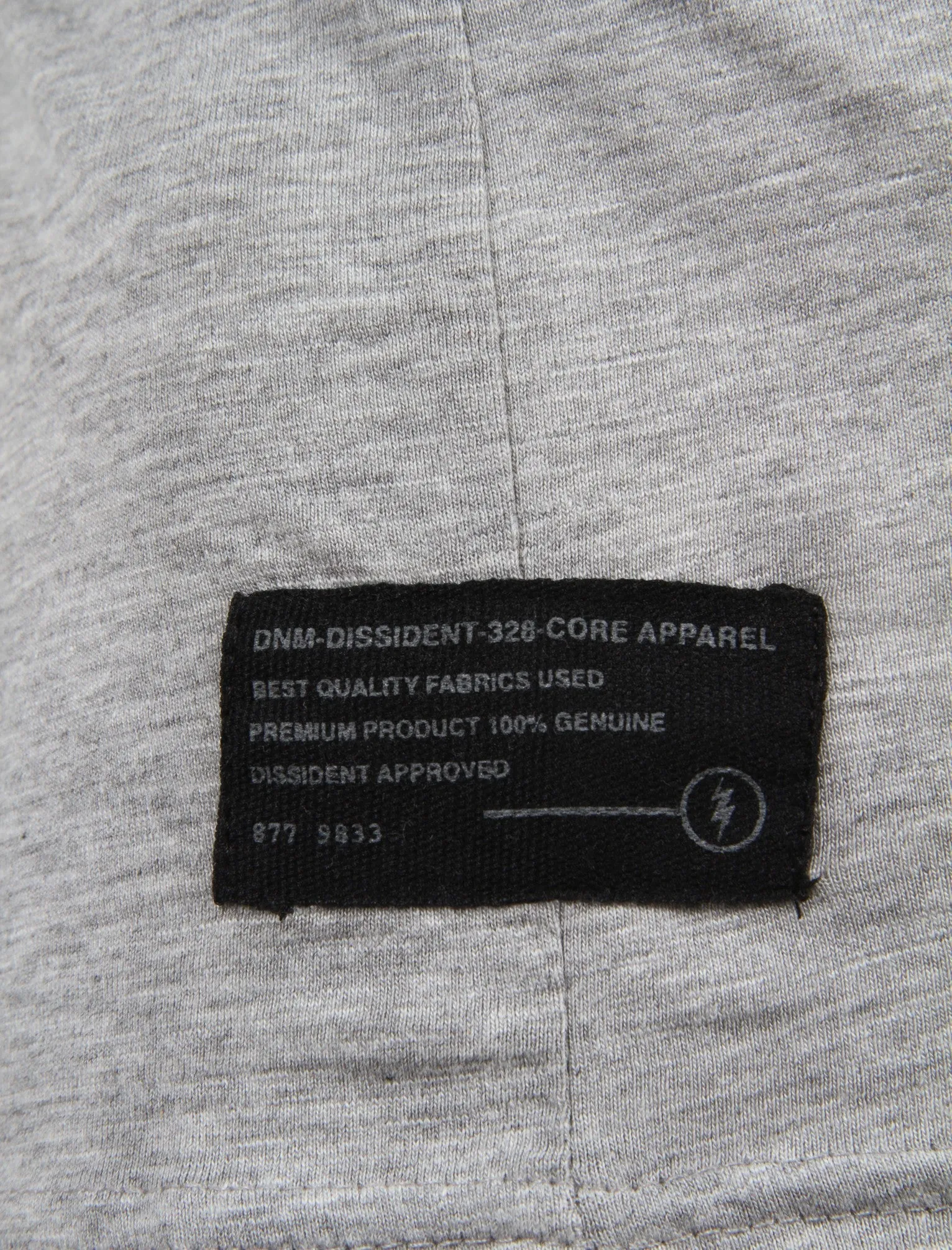 Scoober Motif Cotton T-Shirt in Light Grey Marl - Dissident sold by Tokyo Laundry product image thumbnail 4