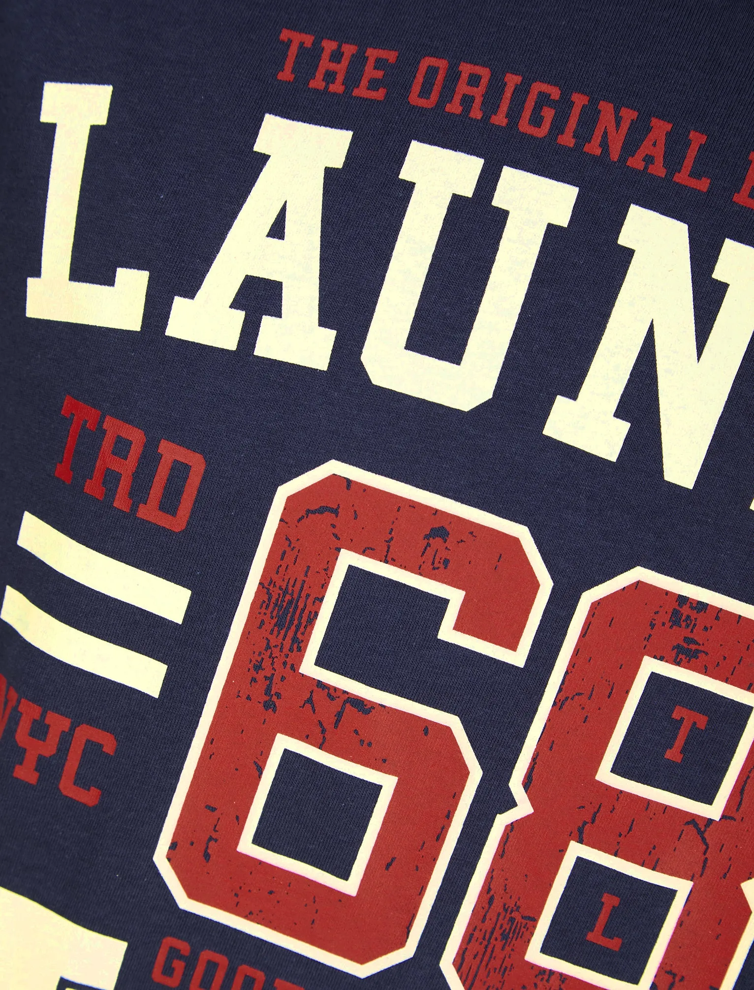 Squad Motif Cotton Jersey T-Shirt in Medieval Blue - Tokyo Laundry sold by Tokyo Laundry product image thumbnail 3