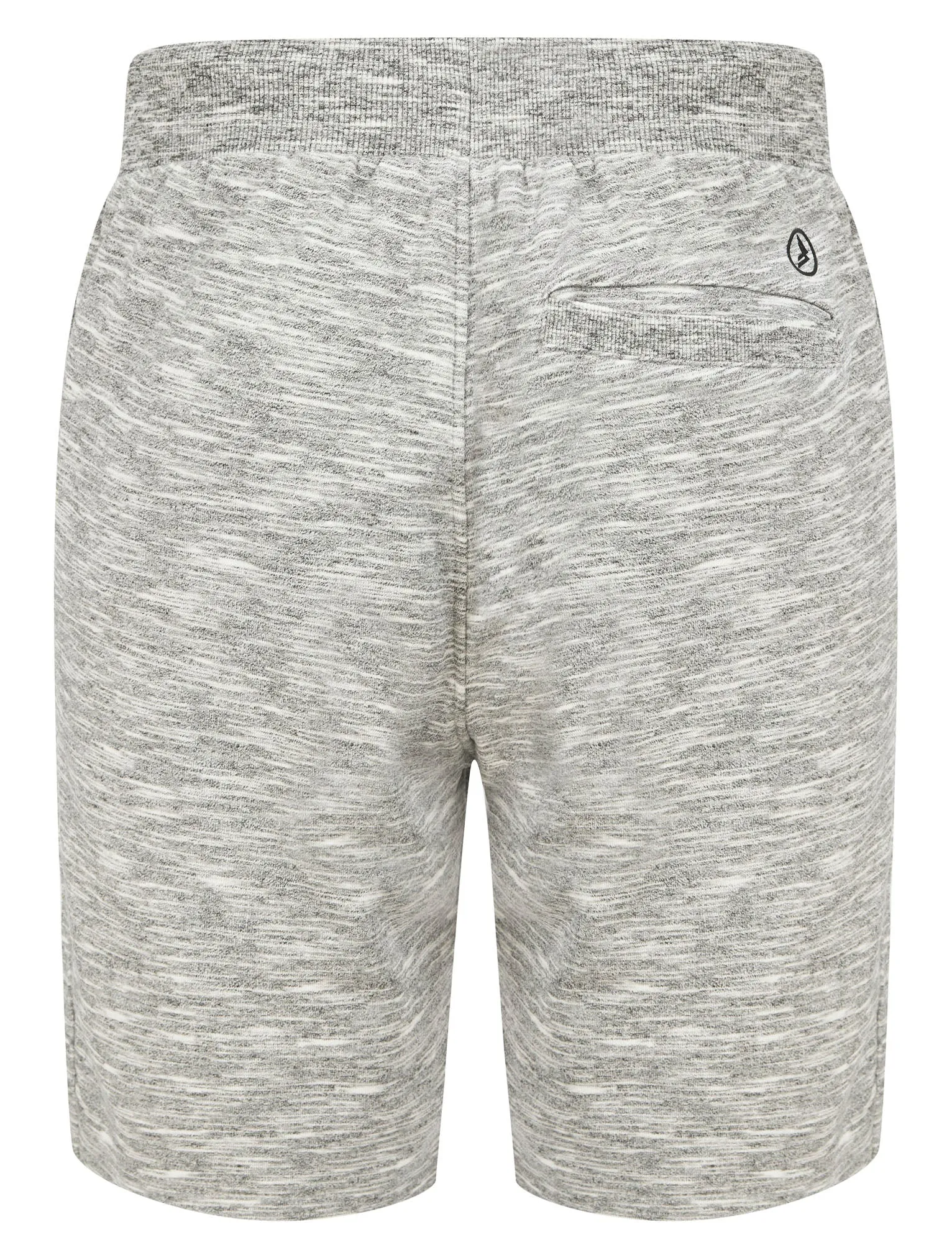 Pitsea Space Dye Cotton Blend Brushback Fleece Jogger Shorts in Grey - Dissident sold by Tokyo Laundry product image thumbnail 3