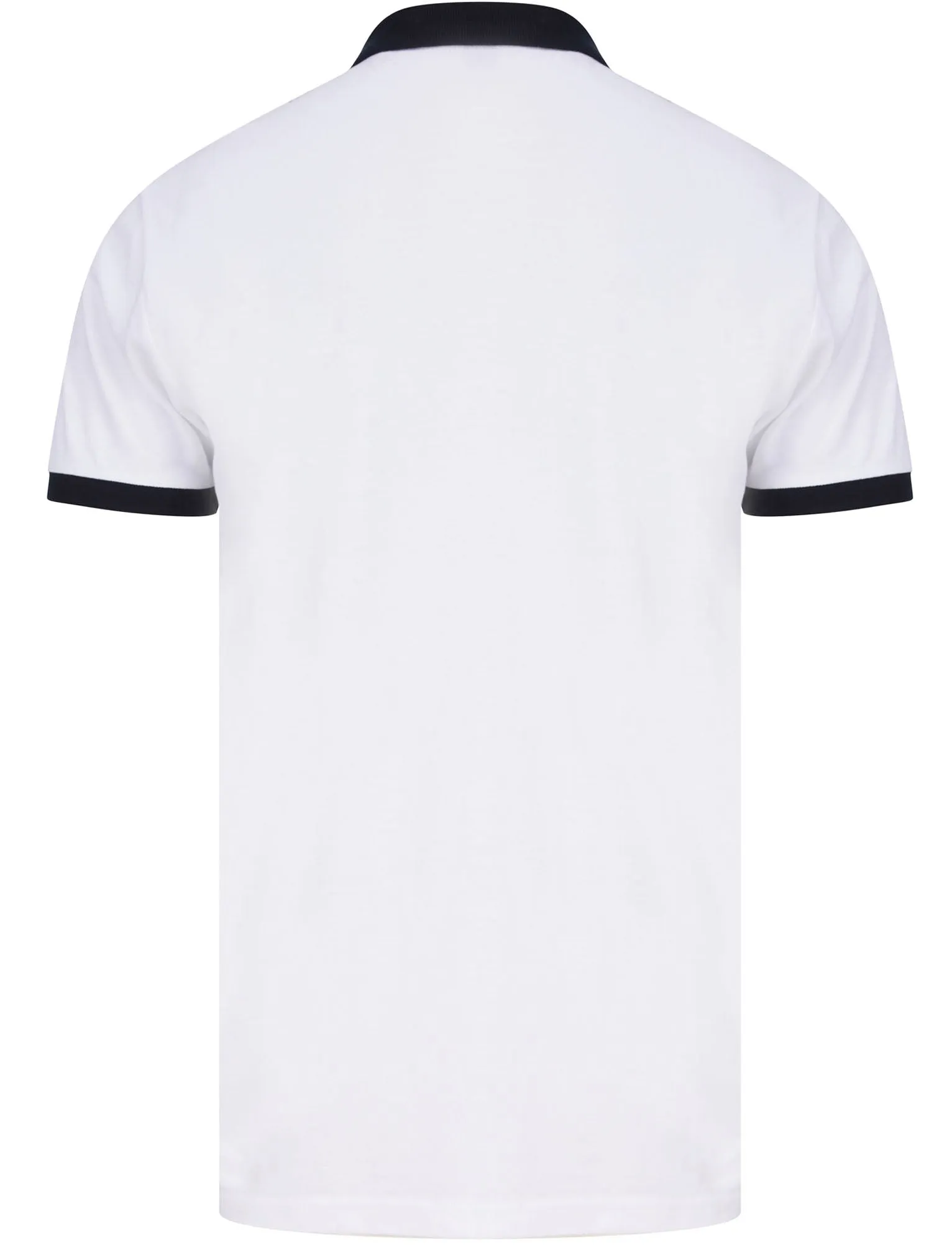 Osborne Colourblock Cotton Pique Polo Shirt In Bright White - Le Shark sold by Tokyo Laundry product image thumbnail 2