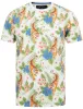Honolulu Tiger Palm Printed Slub T-Shirt In Marshmallow White - Tokyo Laundry sold by Tokyo Laundry