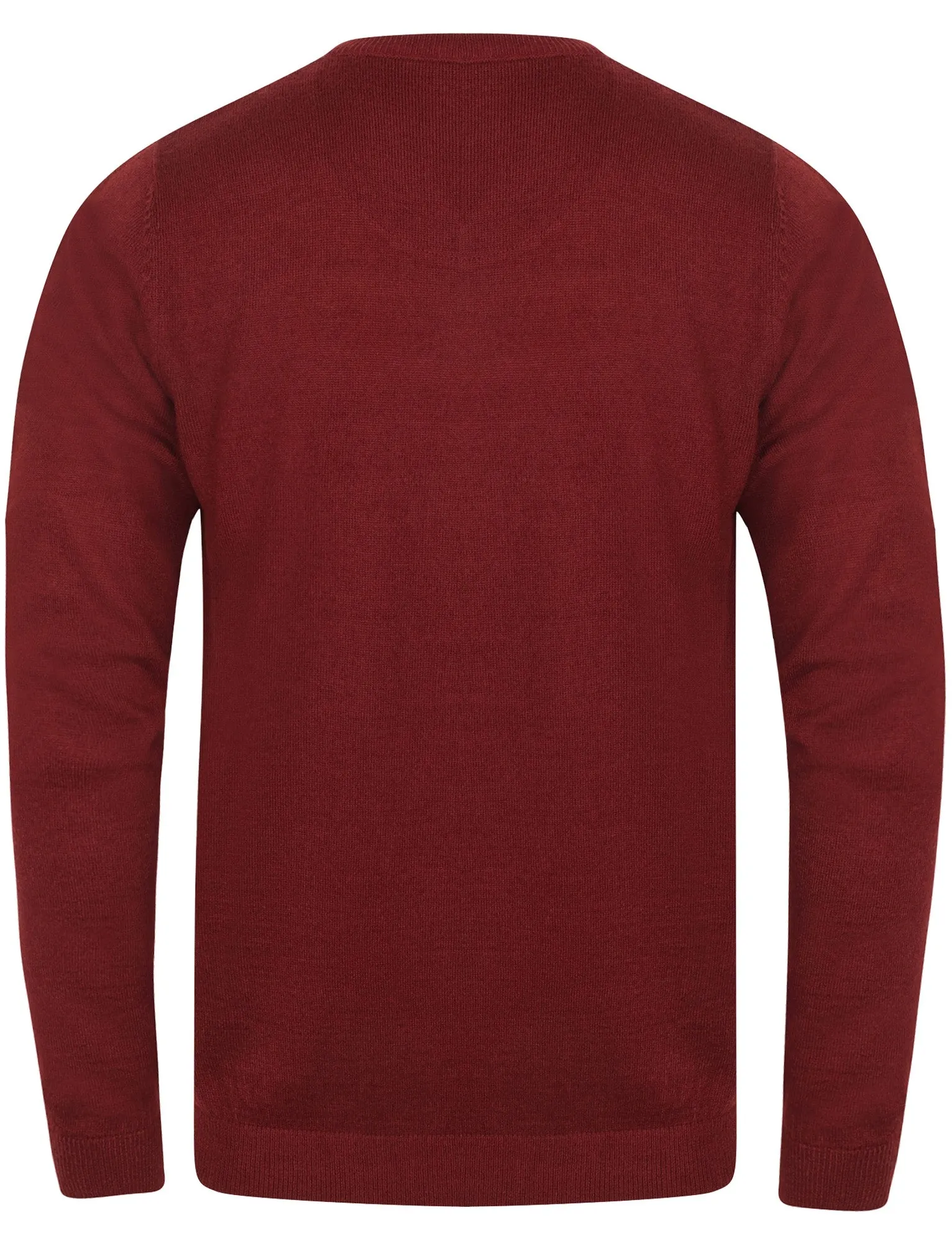 Quarters Wool Blend V Neck Jumper In Oxblood - Kensington Eastside sold by Tokyo Laundry product image thumbnail 2
