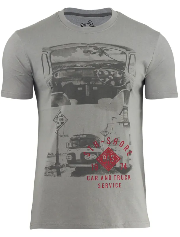 View T-Shirt in Dove Grey - Sth Shore sold by Tokyo Laundry