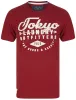 Robins Motif Cotton Jersey T-Shirt In Red Grindle - Tokyo Laundry sold by Tokyo Laundry