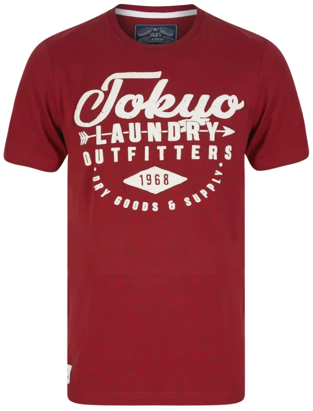 Robins Motif Cotton Jersey T-Shirt In Red Grindle - Tokyo Laundry sold by Tokyo Laundry