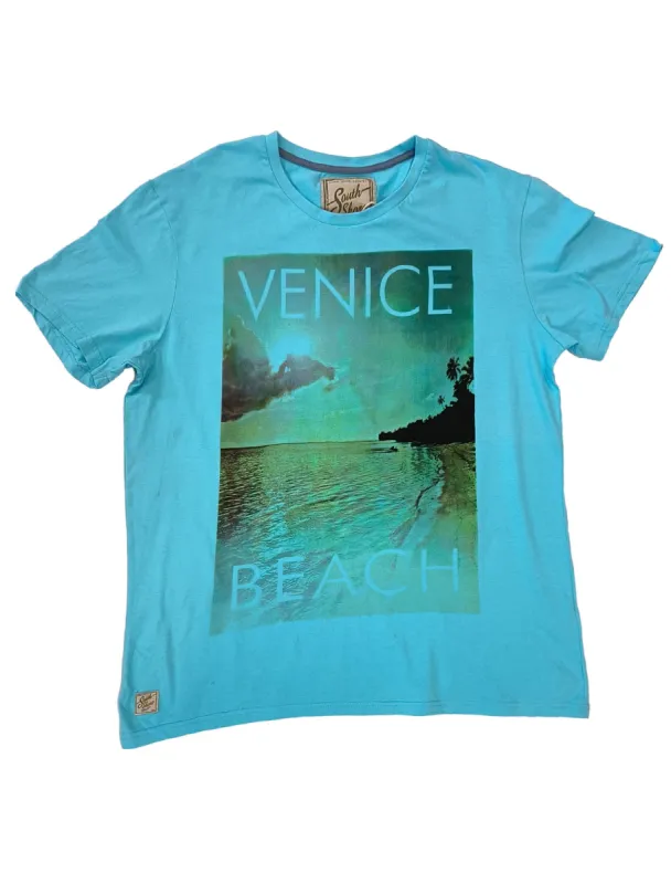 South Shore Venice Beach blue T-Shirt sold by Tokyo Laundry