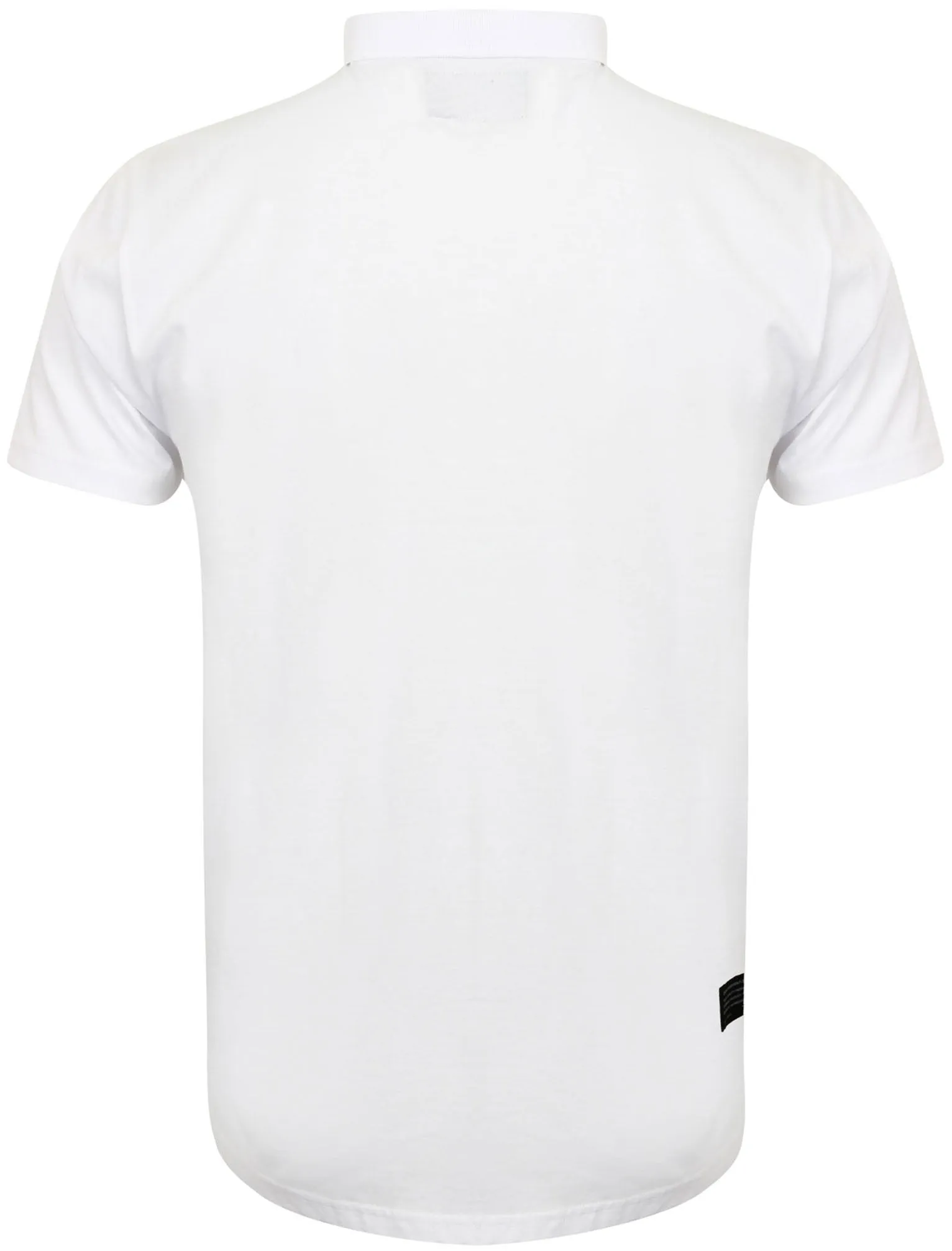 Dunloe Ottoman Stripe Polo Shirt in Optic White - Dissident sold by Tokyo Laundry product image thumbnail 2