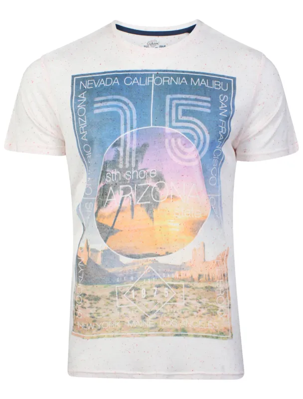 75 Ariz Pink Nep T-shirt - Sth Shore sold by Tokyo Laundry