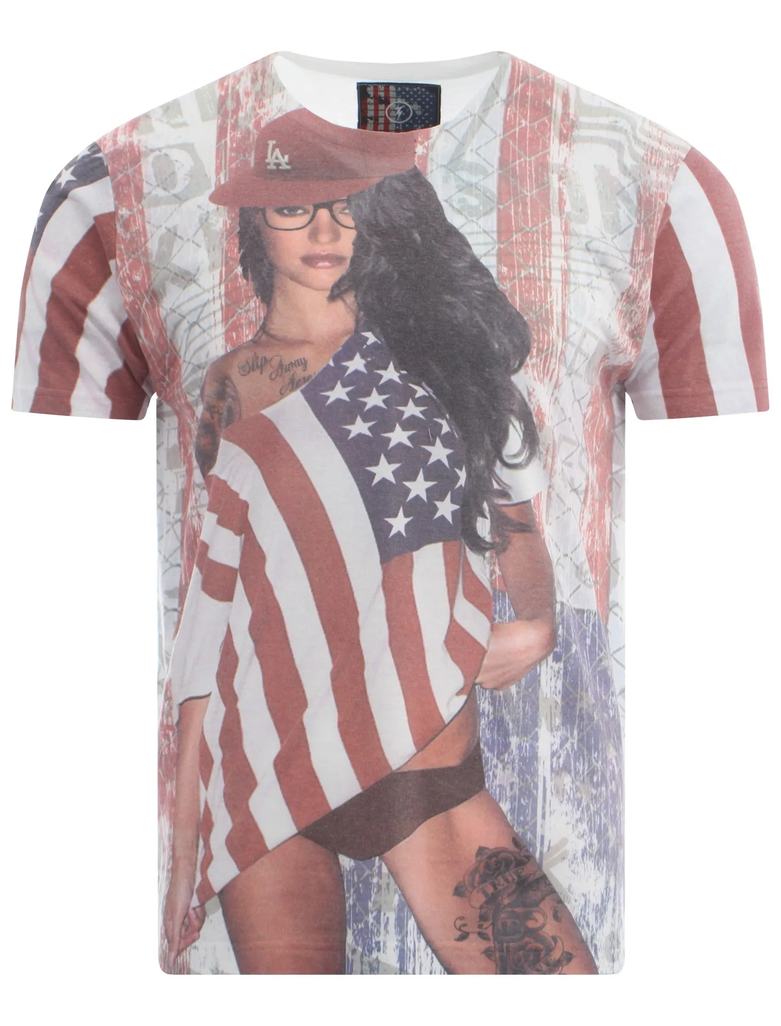 Dissident Tattoo Flag t-shirt sold by Tokyo Laundry