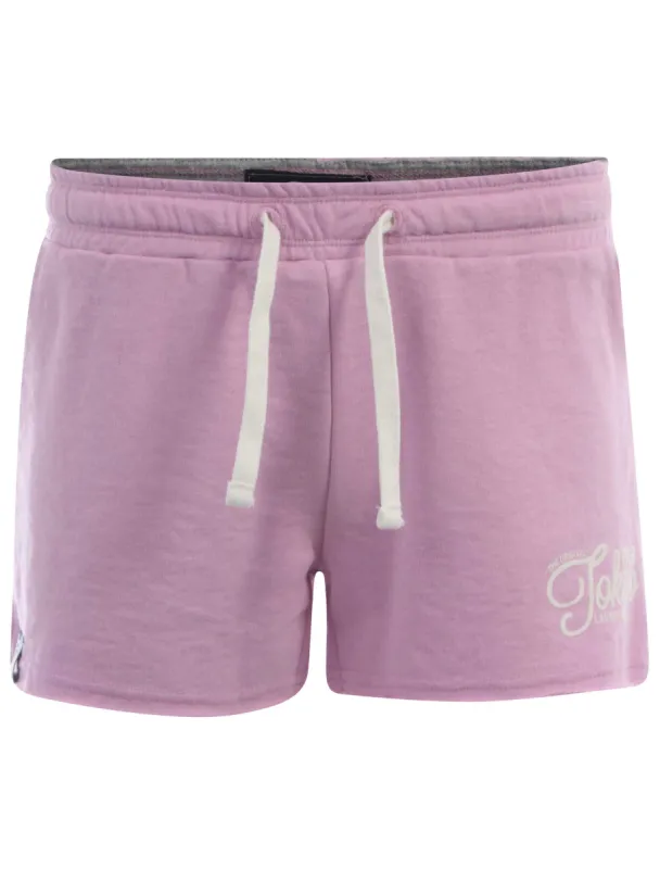 Tokyo Laundry Laura pink sweat shorts sold by Tokyo Laundry