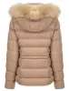 Pisa Quilted Puffer Jacket With Faux Fur Hood In Ginger Snap - Tokyo Laundry sold by Tokyo Laundry