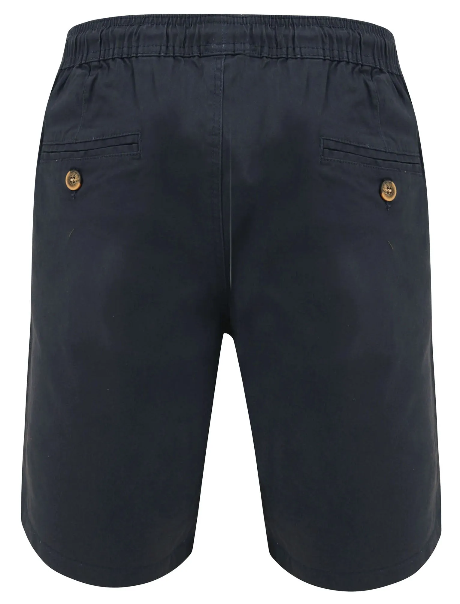 Orzola Cotton Shorts with Elasticated Waist In Blue Nights - Tokyo Laundry sold by Tokyo Laundry product image thumbnail 2