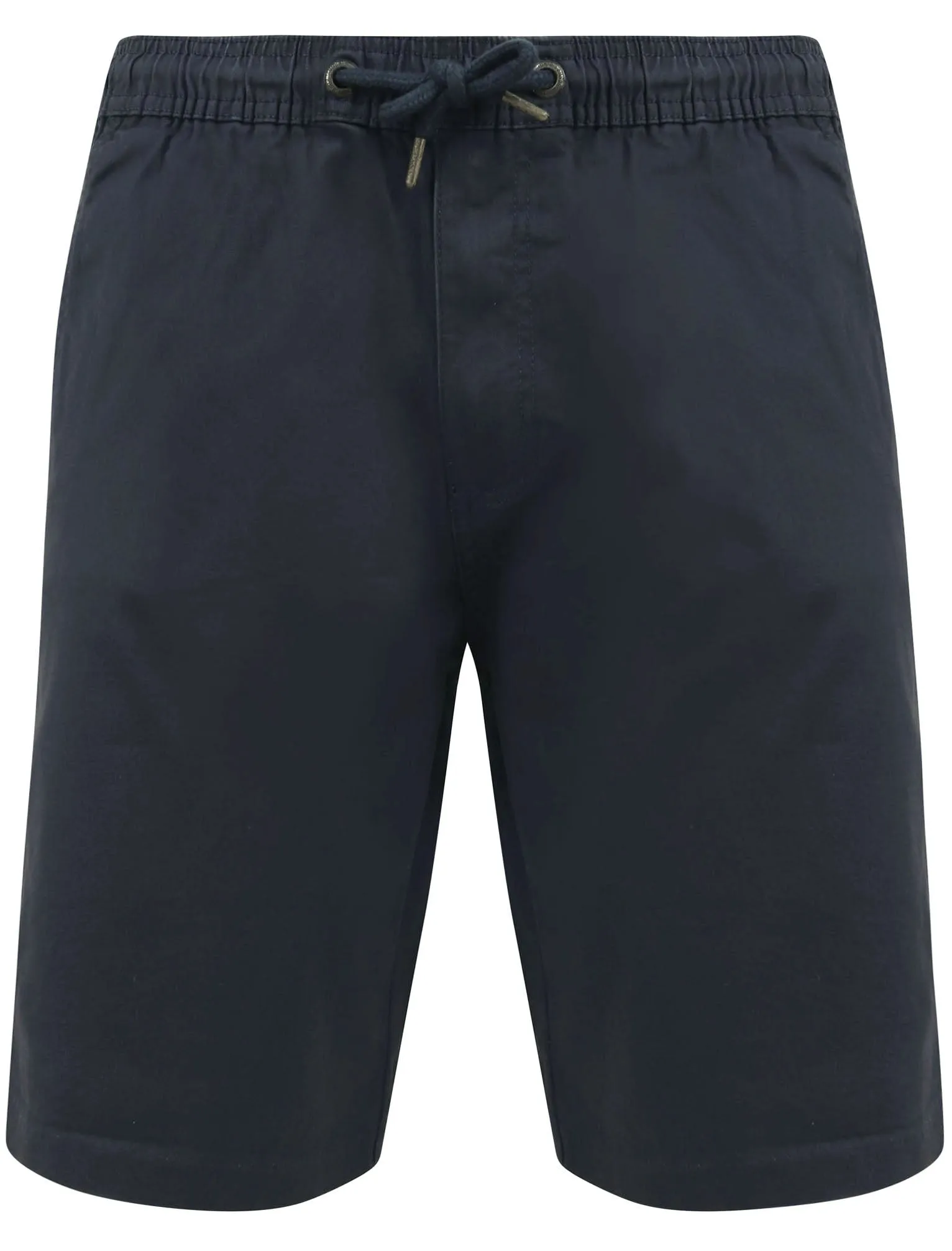 Orzola Cotton Shorts with Elasticated Waist In Blue Nights - Tokyo Laundry sold by Tokyo Laundry