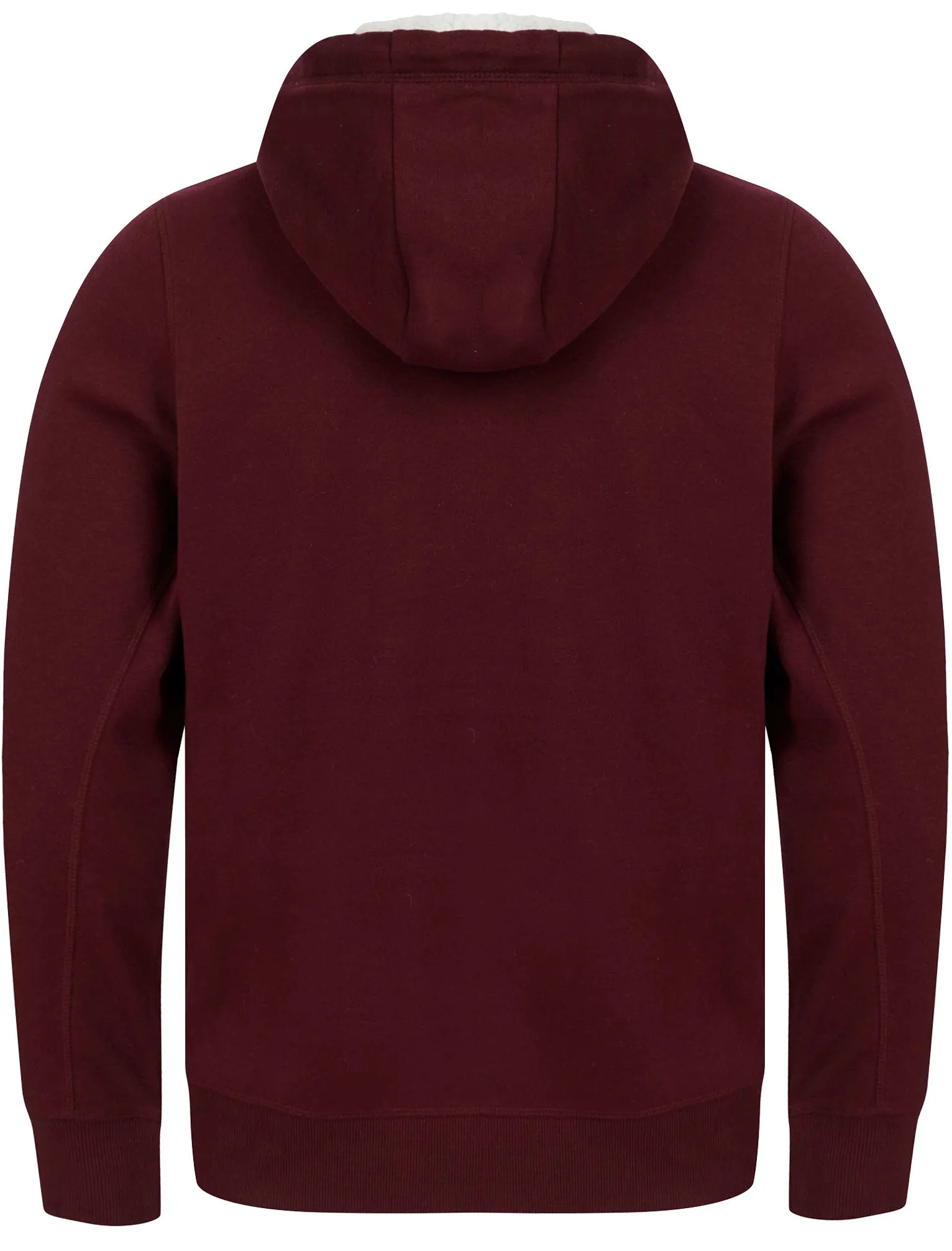 Thought Fleece Pullover Hoodie with Borg Lined Hood in Winetasting - Tokyo Laundry sold by Tokyo Laundry product image thumbnail 2