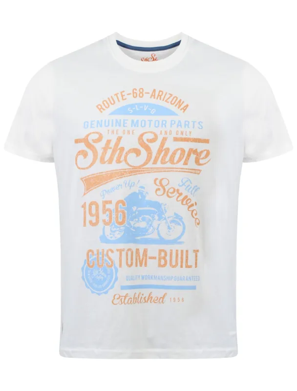 South Shore Route 68 ivory T-Shirt sold by Tokyo Laundry