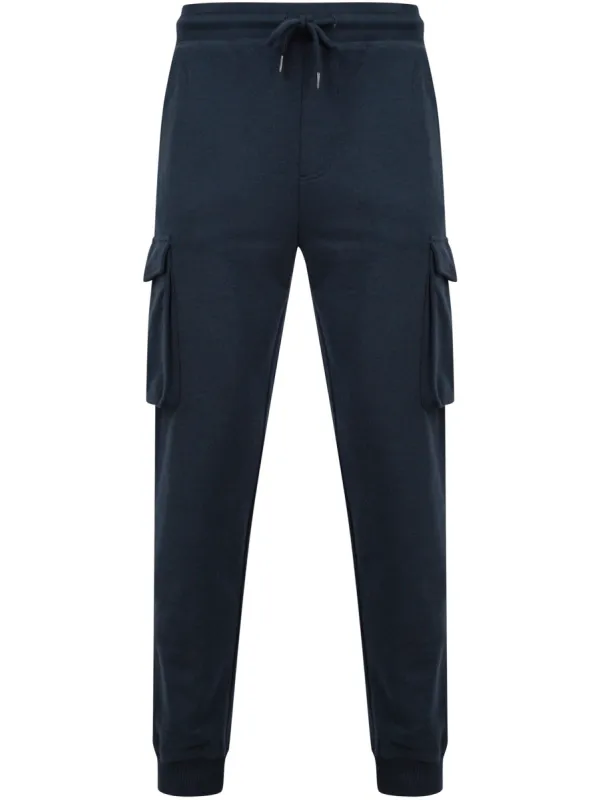 Addison Multi-Pocket Cargo Style Cuffed Joggers in Navy Blazer - Tokyo Laundry sold by Tokyo Laundry
