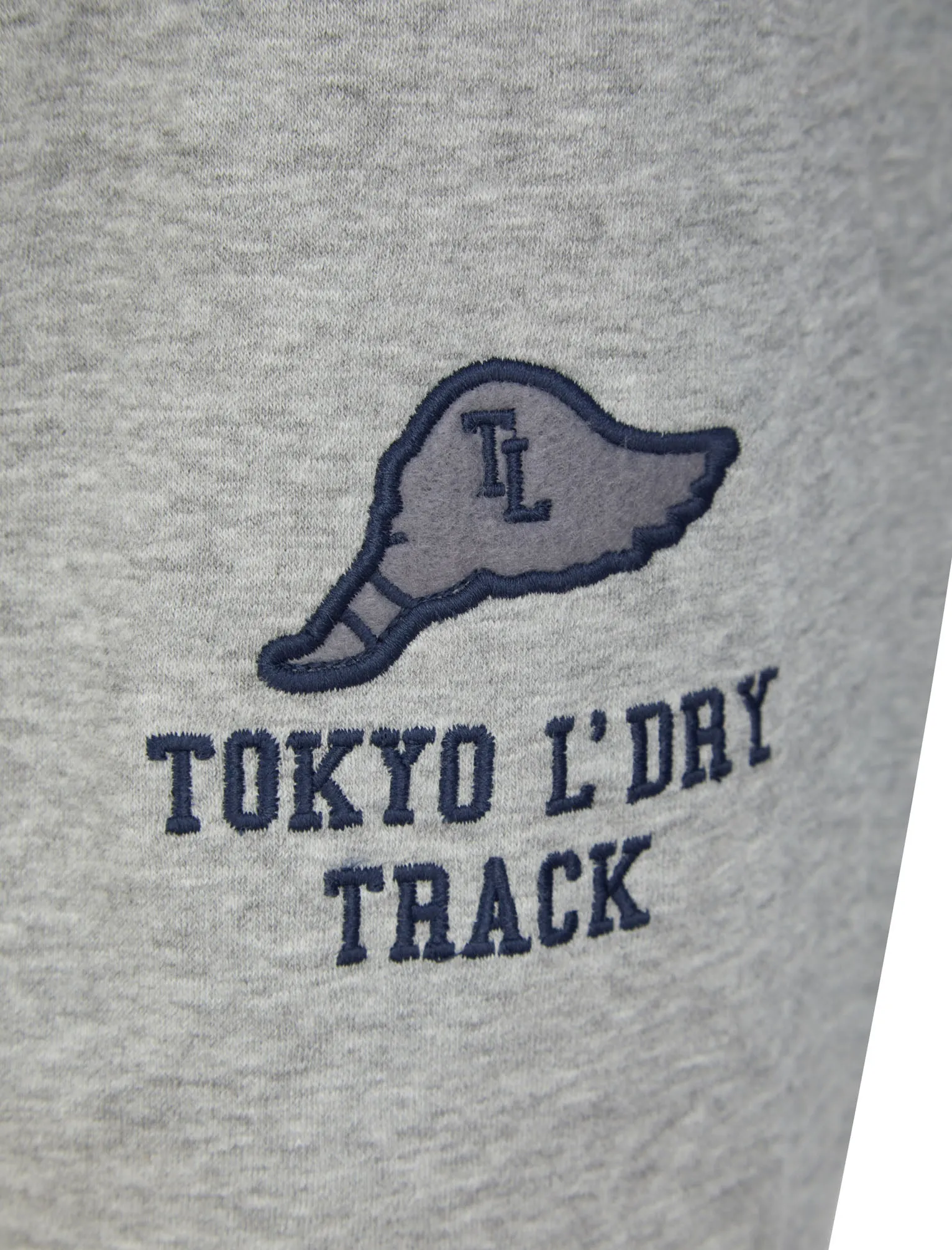 Pollow Brushback Fleece Cuffed Joggers in Light Grey Marl - Tokyo Laundry sold by Tokyo Laundry product image thumbnail 4