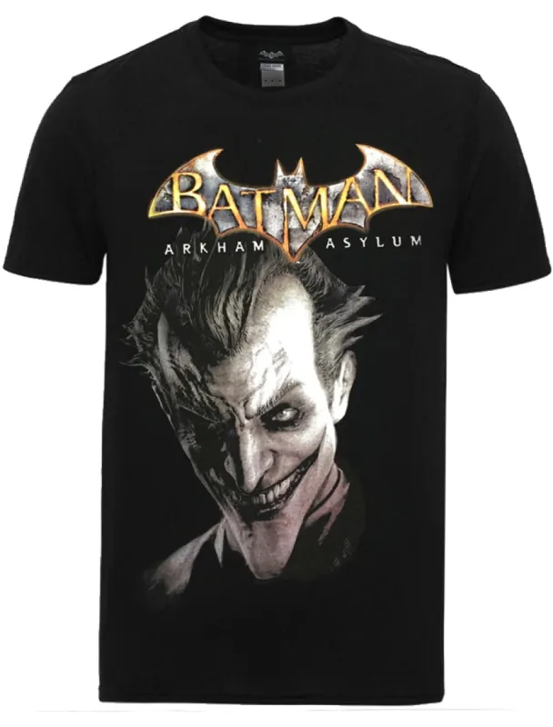 Batman Joker 1 DC Graphic Crew Neck T-Shirt in Black sold by Tokyo Laundry