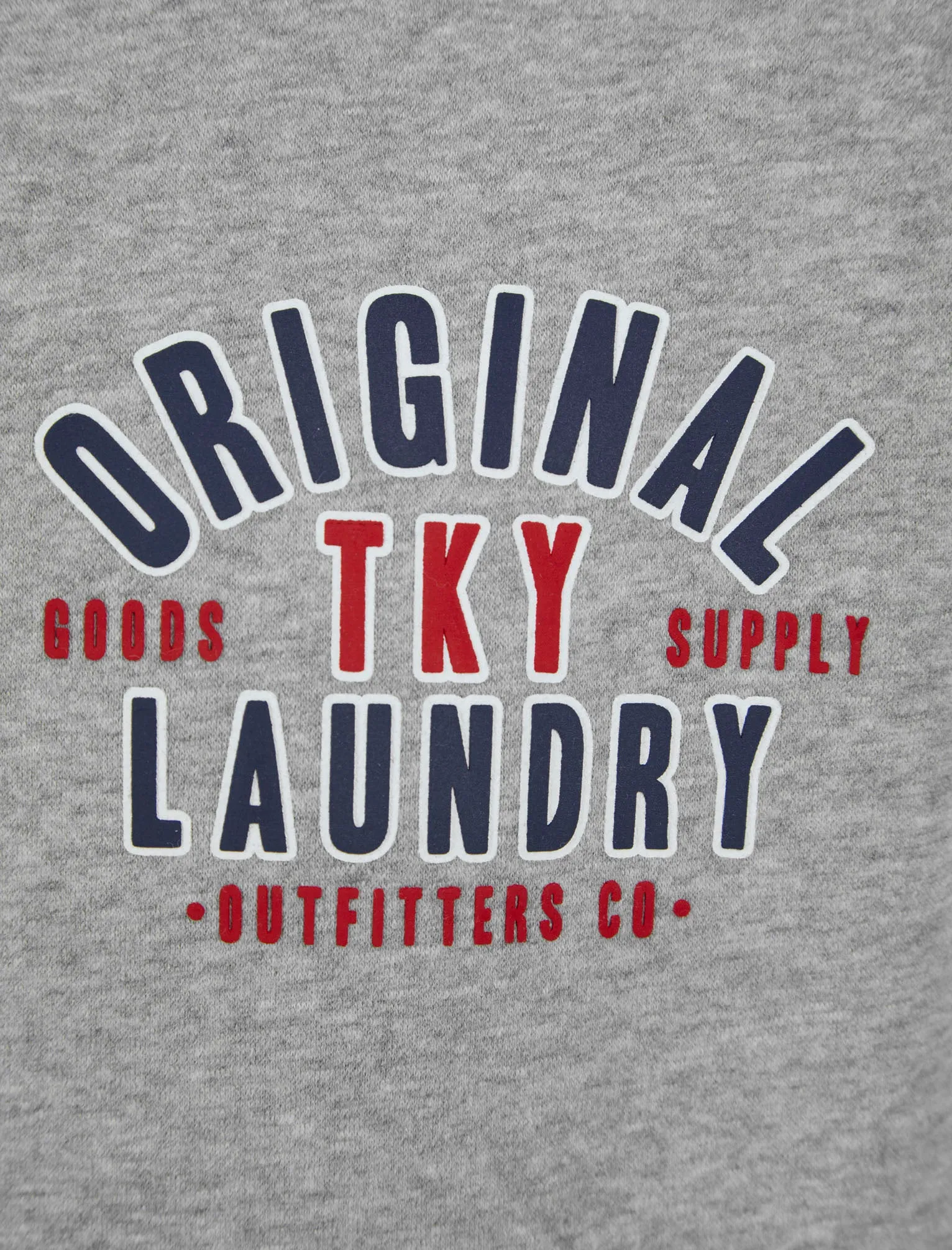 Spark Zip Through Hoodie With Sleeve Detail In Light Grey Marl - Tokyo Laundry sold by Tokyo Laundry product image thumbnail 4