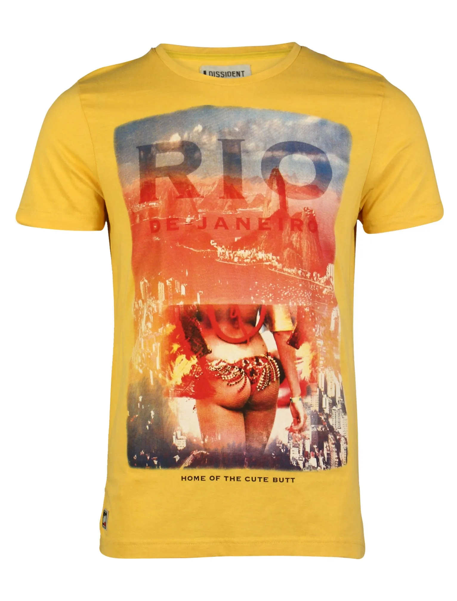 Dissident Riobum yellow t-shirt sold by Tokyo Laundry