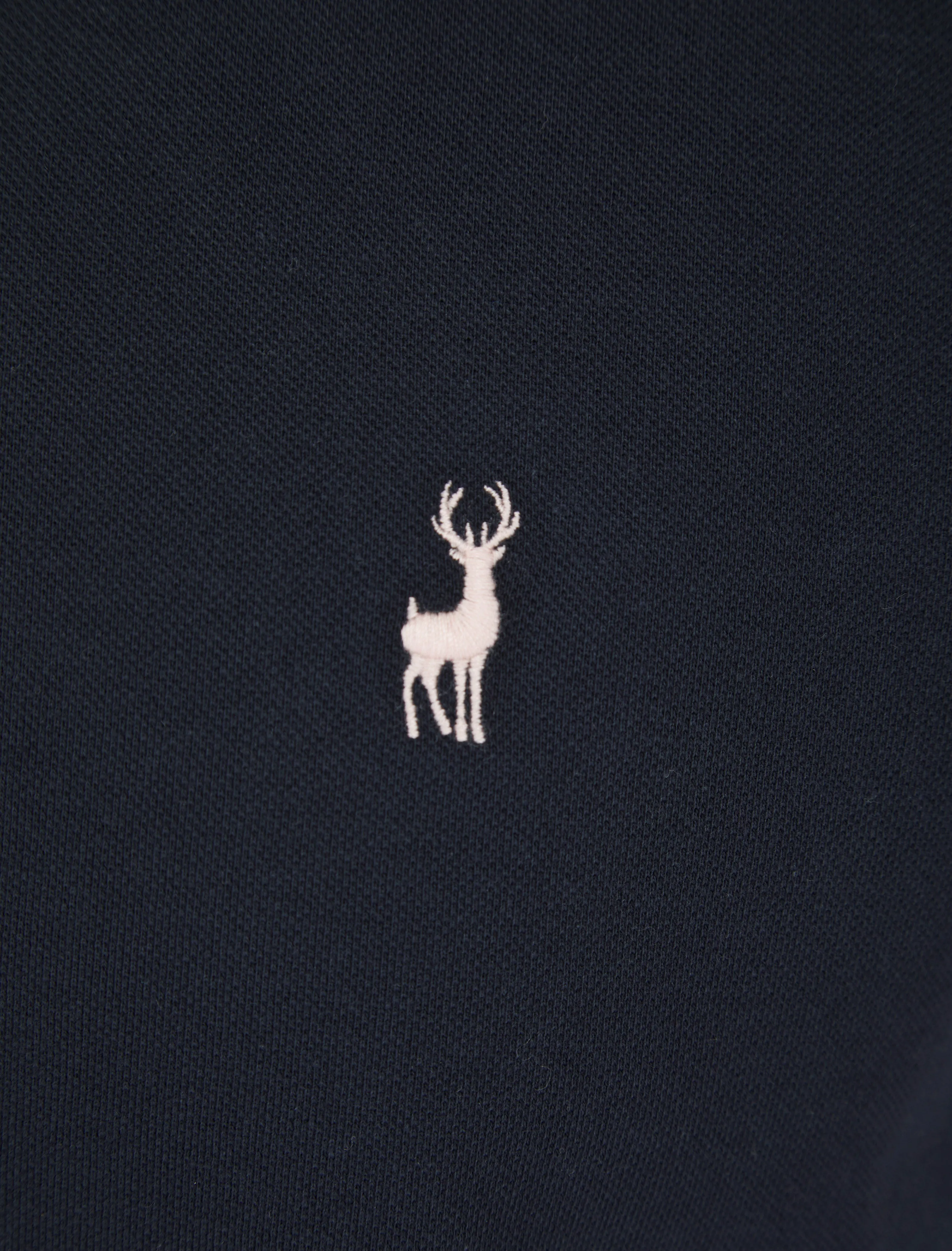 Underwood Cotton Pique Polo Shirt in Sky Captain Navy - Kensington Eastside sold by Tokyo Laundry product image thumbnail 3