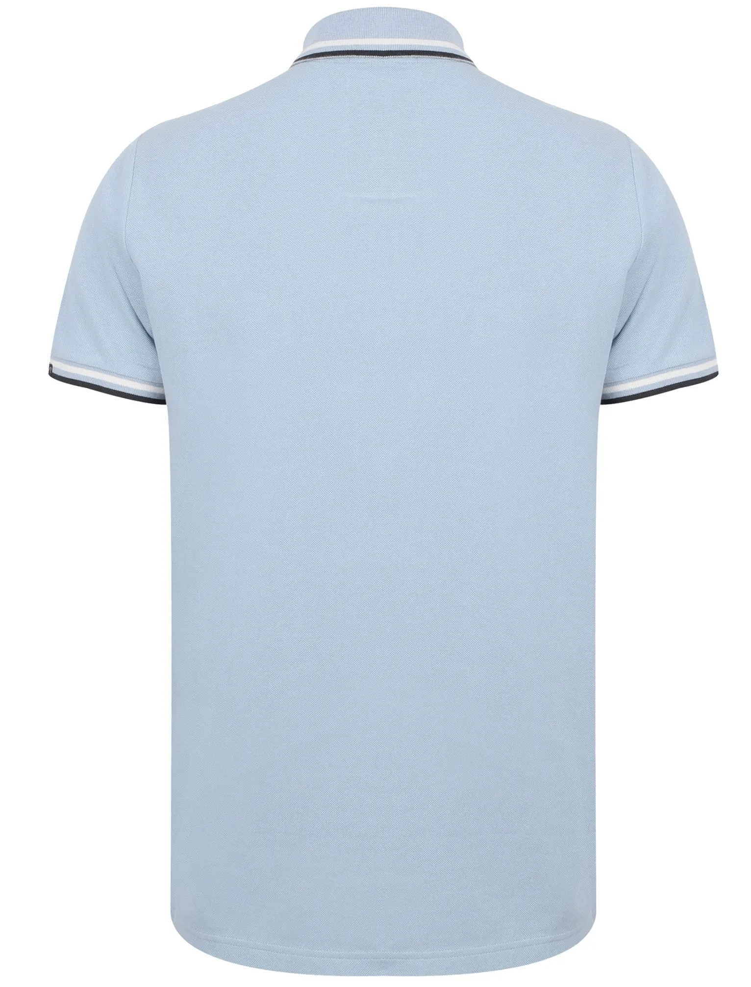 Maplehurst Cotton Pique Polo Shirt In Angel Falls - Tokyo Laundry sold by Tokyo Laundry product image thumbnail 2