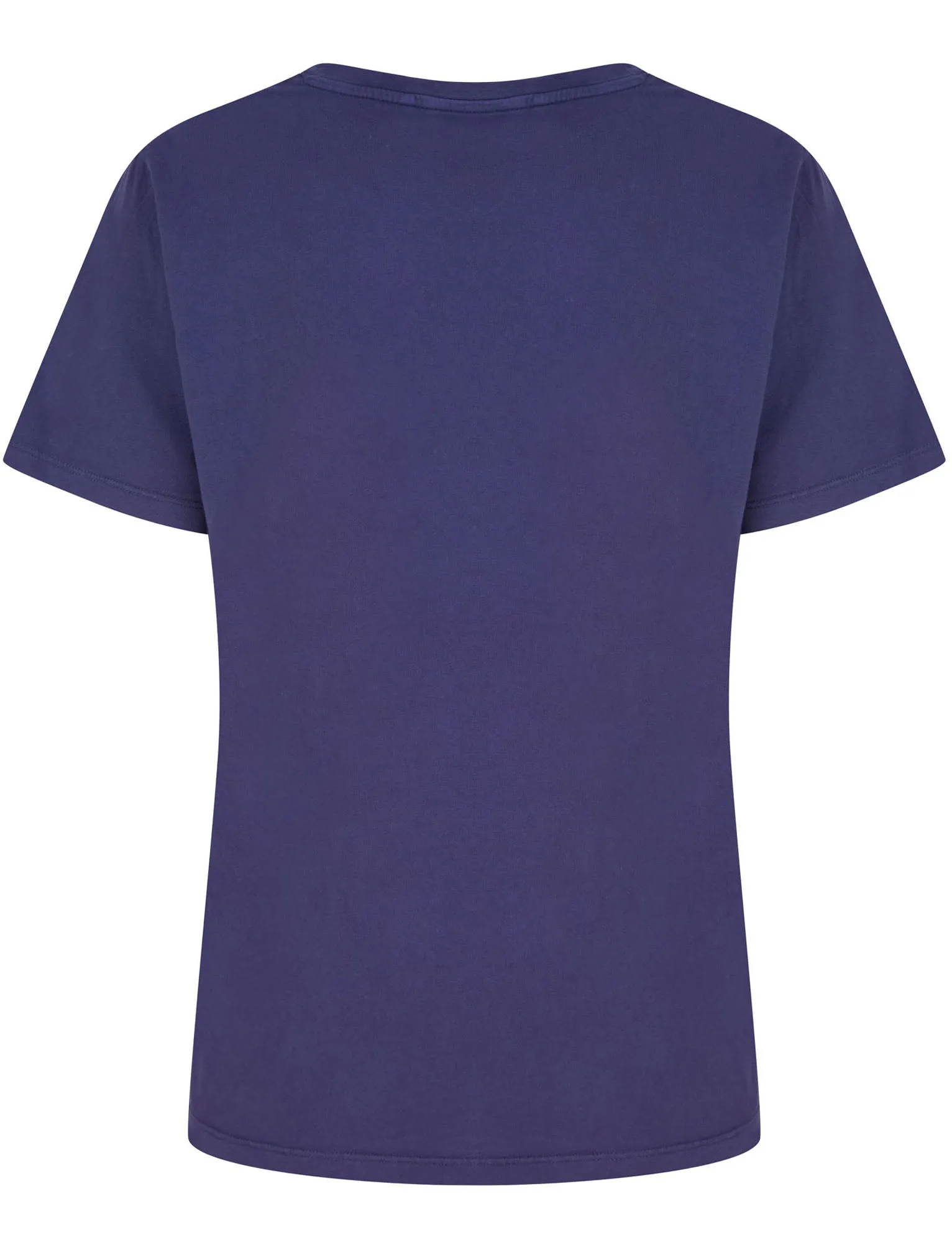 Celestial Motif Acid Wash Cotton T-Shirt in Astral Aura Blue - Weekend Vibes sold by Tokyo Laundry product image thumbnail 2