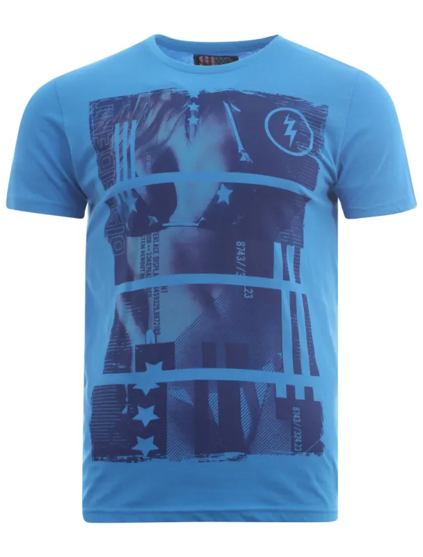 Dissident blue Diss Bikini t-shirt sold by Tokyo Laundry