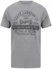 Fox Motif Cotton Jersey T-Shirt In Mid Grey Marl - Tokyo Laundry sold by Tokyo Laundry