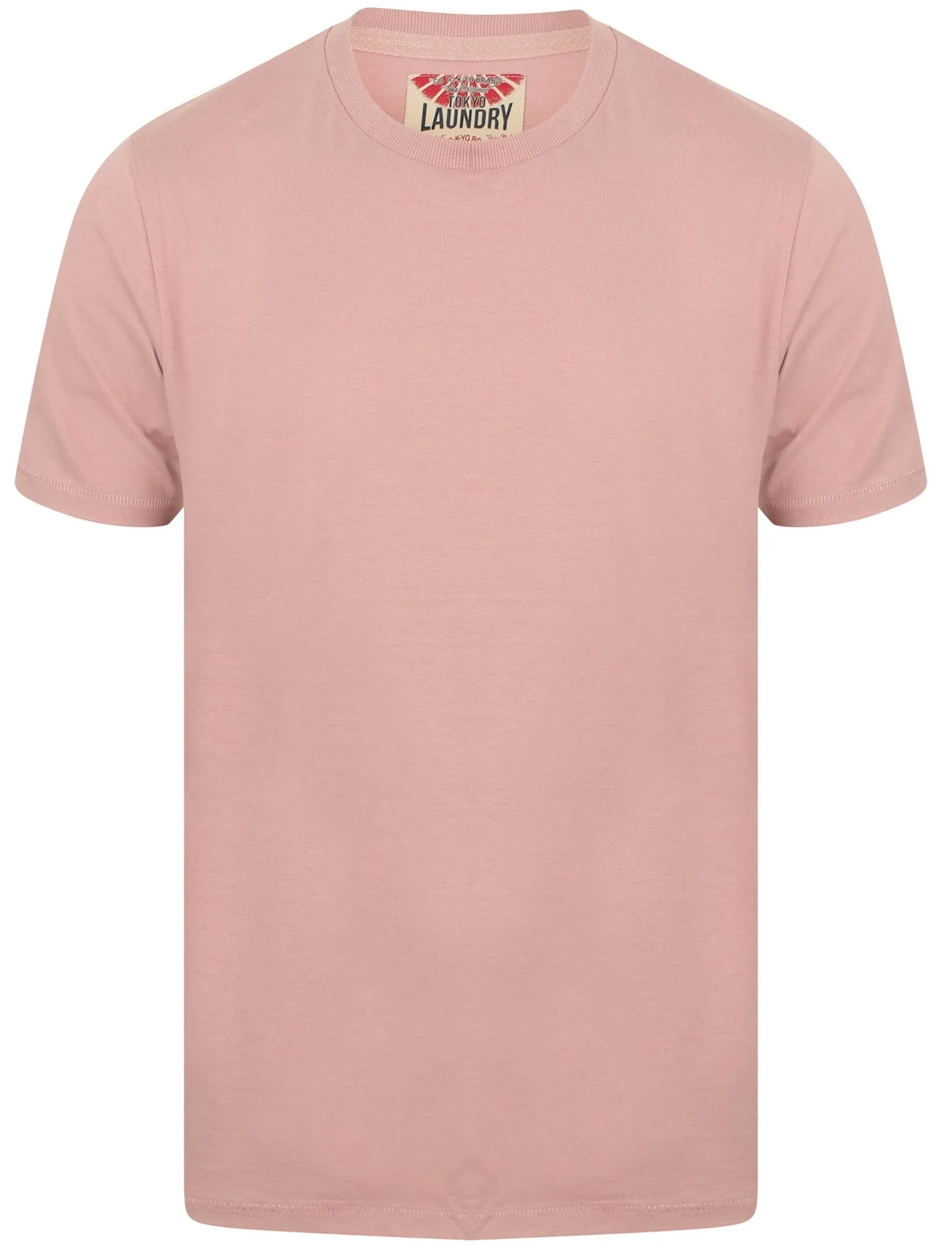 Montecarlo Crew Neck Cotton T-Shirt In Dusky Pink - Tokyo Laundry sold by Tokyo Laundry product image thumbnail 3