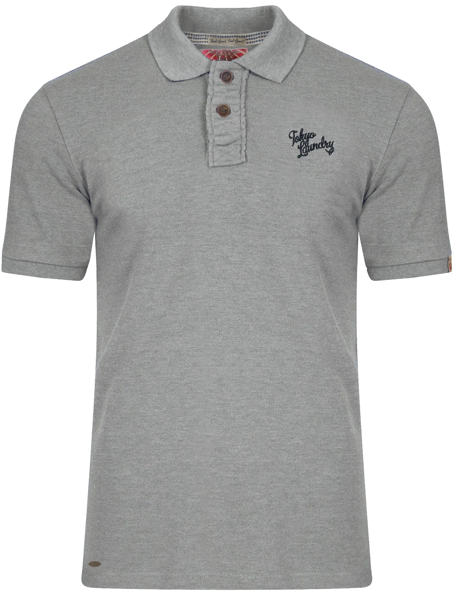 Penn State Polo Shirt in Light Grey Marl - Tokyo Laundry sold by Tokyo Laundry