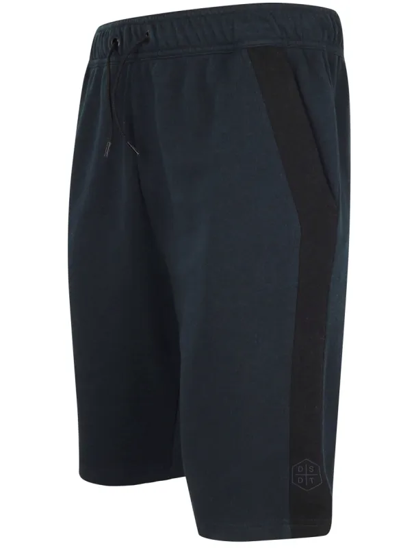 Pakk Jogger Shorts with Side Panel Detail In Dark Sapphire - Dissident sold by Tokyo Laundry