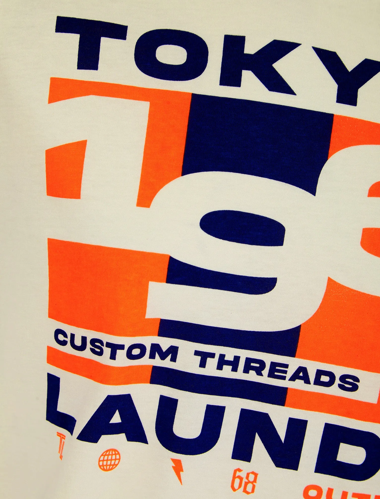 Control Motif Cotton Jersey T-Shirt in Marshmallow - Tokyo Laundry sold by Tokyo Laundry product image thumbnail 3