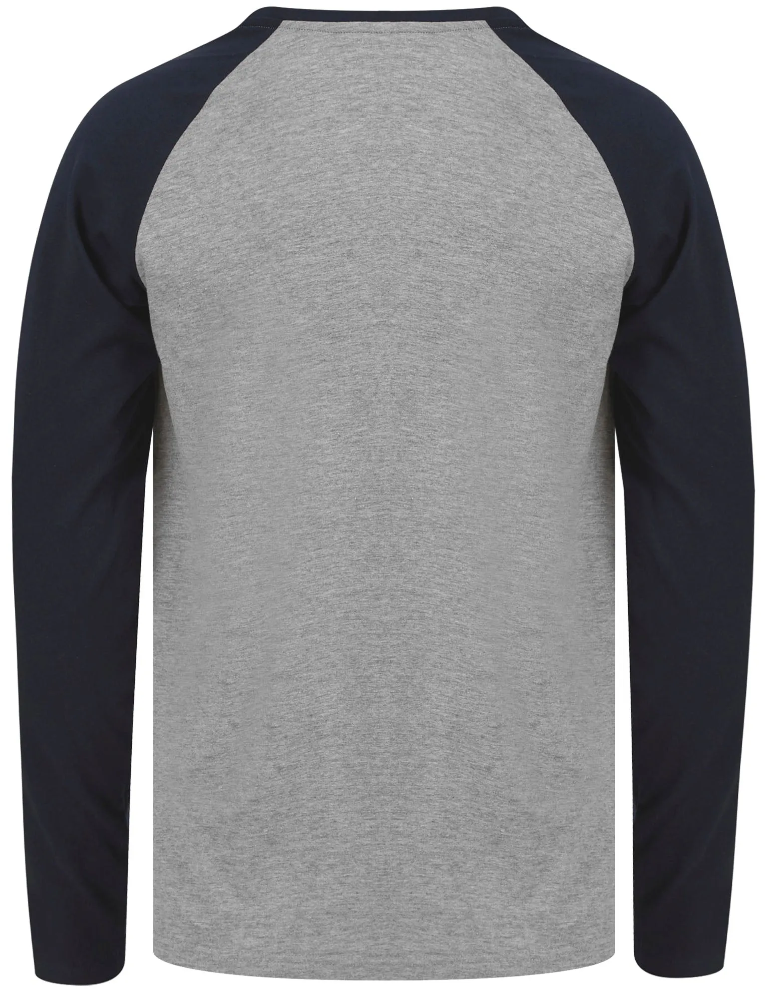 Men's Reindeer Applique 2pc Lounge Pyjama Set in Light Grey Marl / Navy Black Check - Merry Christmas sold by Tokyo Laundry product image thumbnail 4