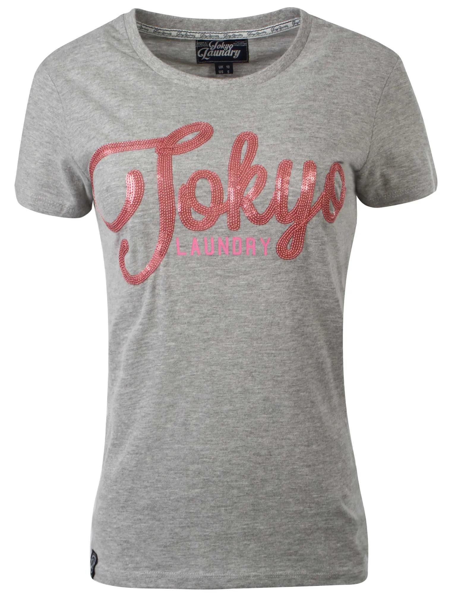 Tokyo Laundry Cristal Grey t-shirt sold by Tokyo Laundry