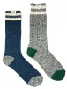 Tokyo Laundry Merrick socks in black & blue (2 Pack) sold by Tokyo Laundry
