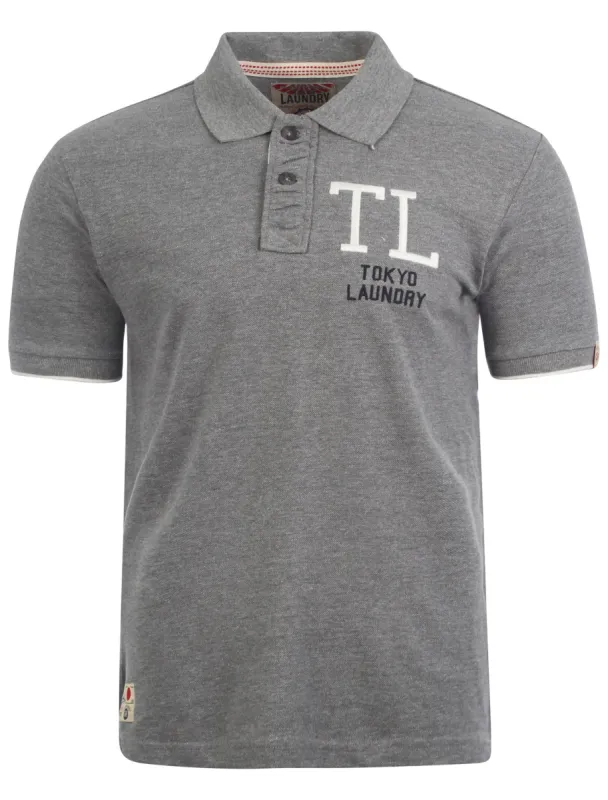 Tokyo Laundry San Leandro grey Polo Shirt sold by Tokyo Laundry