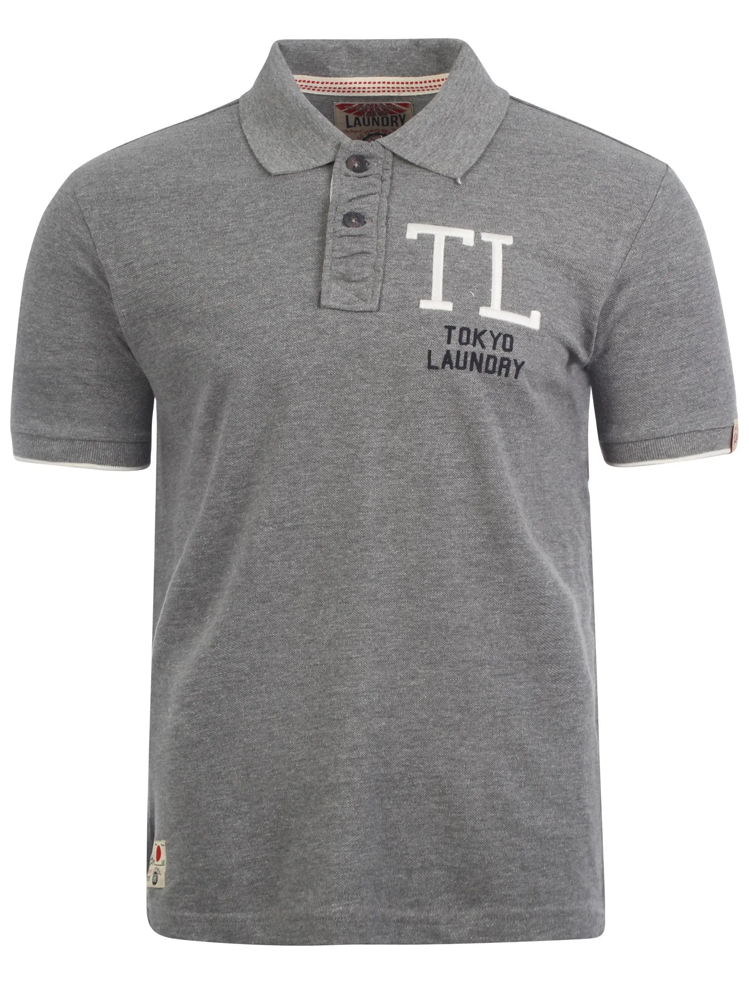 Tokyo Laundry San Leandro grey Polo Shirt sold by Tokyo Laundry