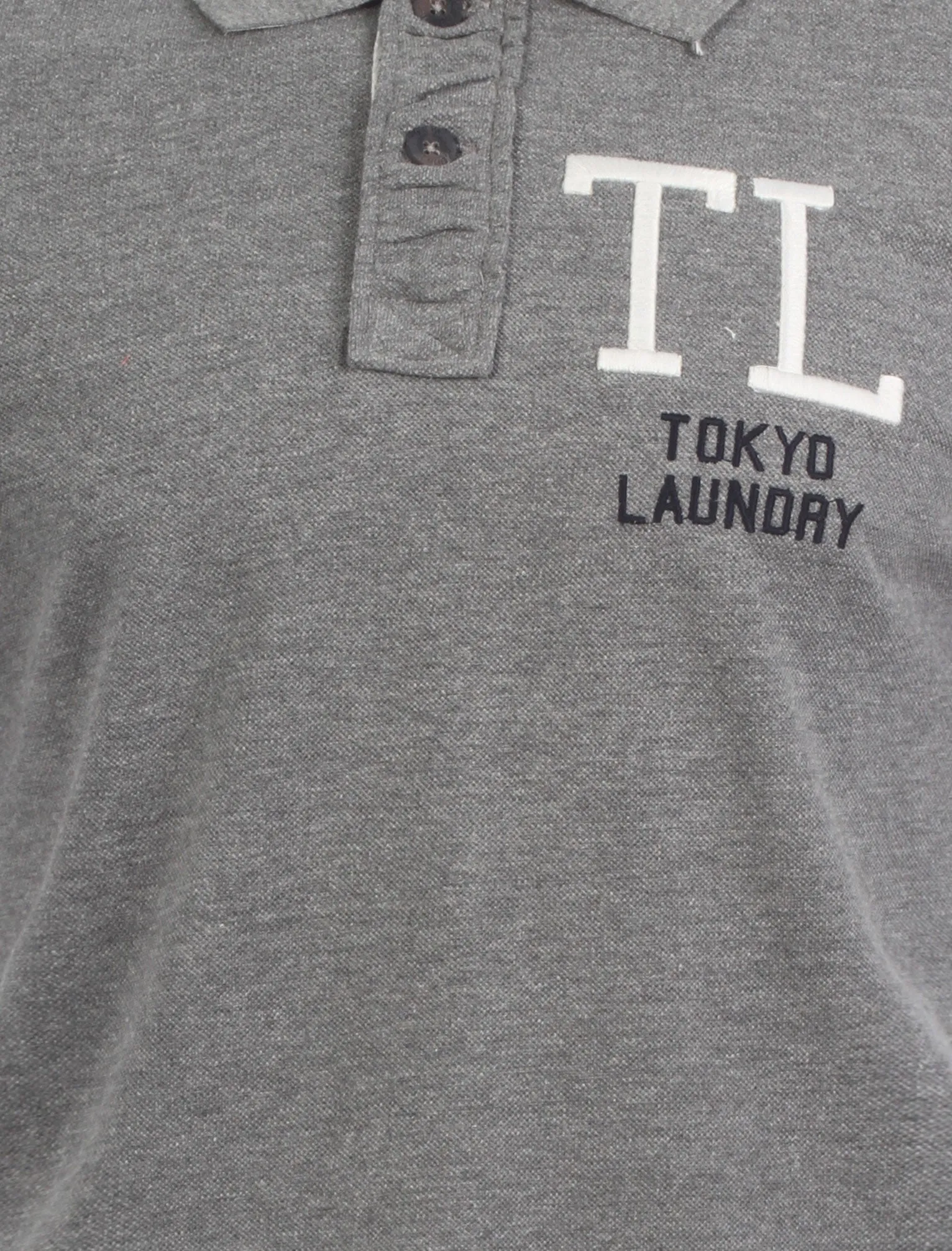 Tokyo Laundry San Leandro grey Polo Shirt sold by Tokyo Laundry product image thumbnail 3